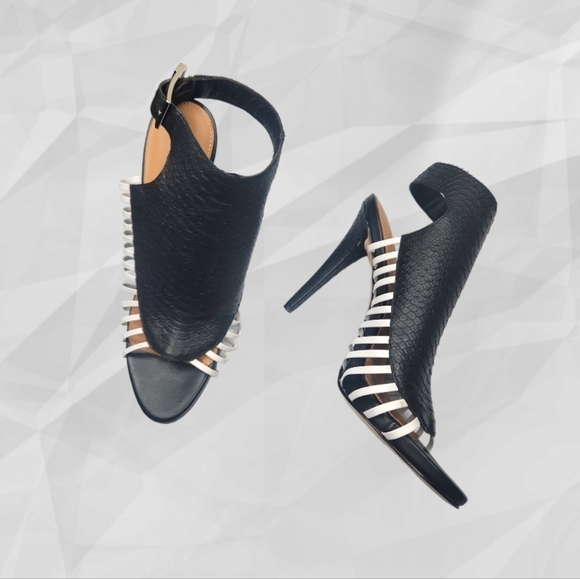 Calvin Klein Nalani Caged Heels Size 8.5 - Picture 2 of 10